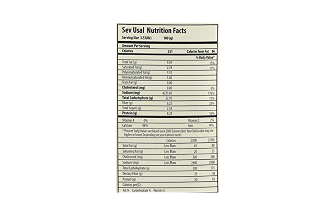 Masala Garden Sev Usal    Pack  50 grams